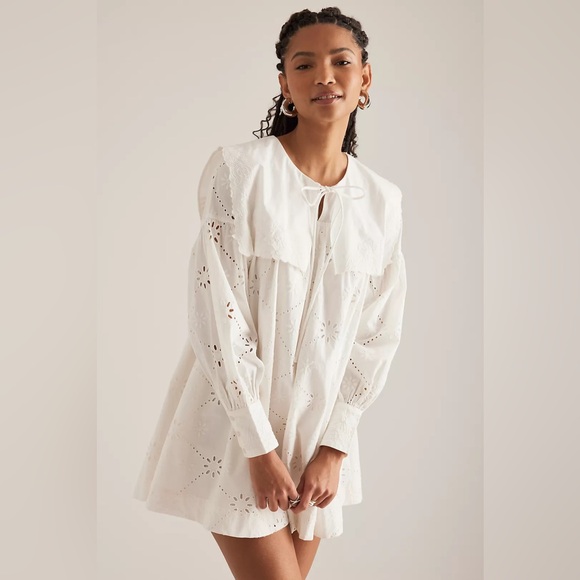 Anthropologie Damson Madder Cassidy Smock Mini Dress - Picture 2 of 12